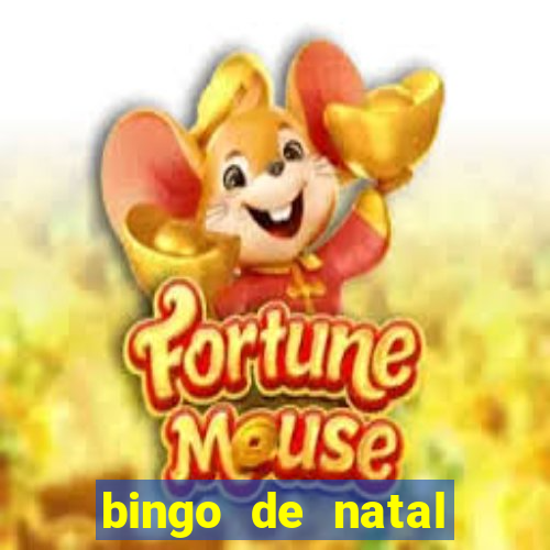 bingo de natal para imprimir gratis